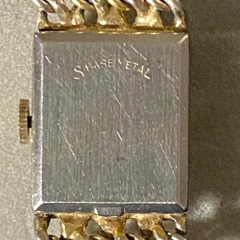 Vintage Sheffield women's watch gold with chain strap - Picture 5 of 6